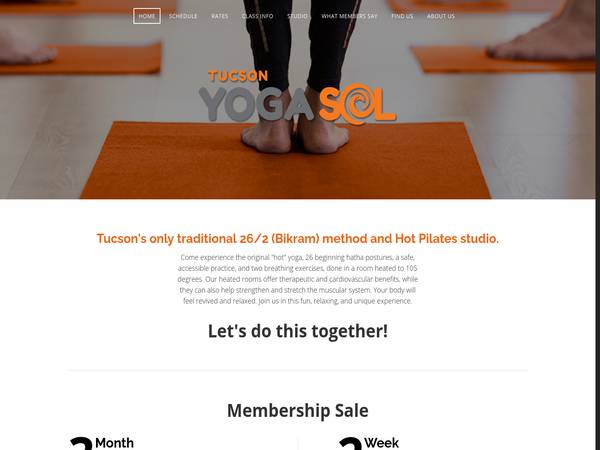 Tucson Yoga Sol 1