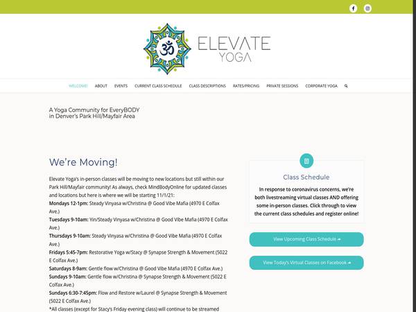 Elevate Yoga