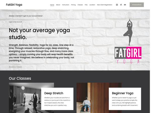 Fat Girl Yoga