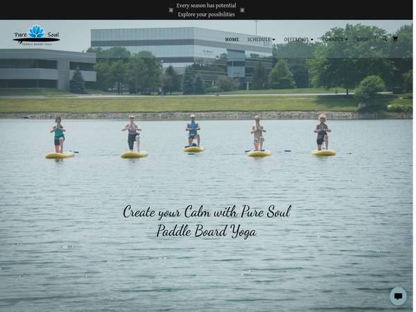 Pure Soul Paddle Board Yoga