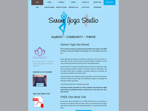 Serene Yoga Studio