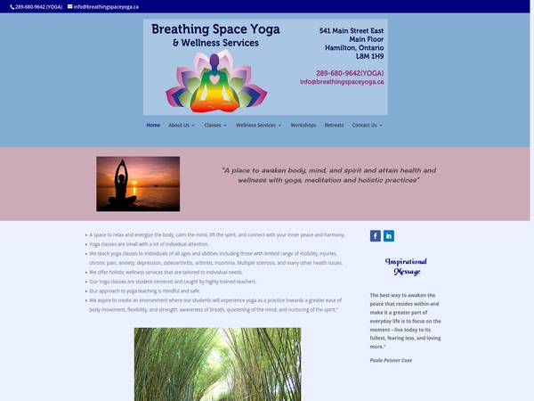 Breathing Space Yoga and Wellness Servic