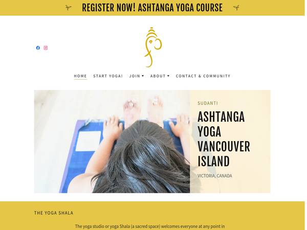 Sudanti Ashtanga Yoga Vancouver Island