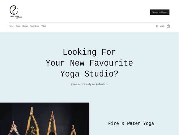 fire and water yoga studio London Ontari